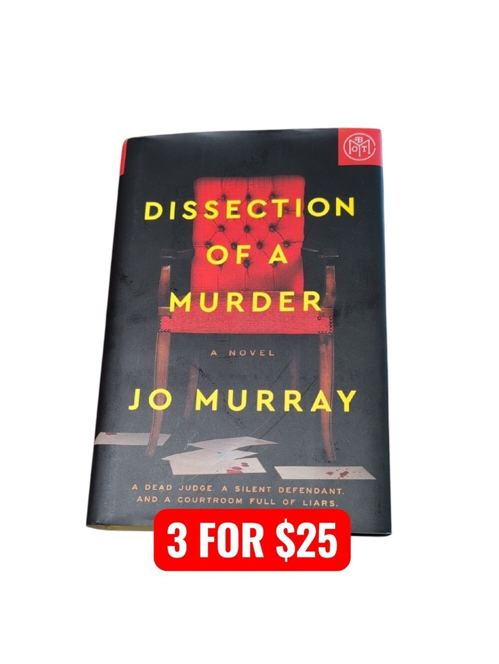 Dissection of a Murder by Jo Murray Hardback BOTM